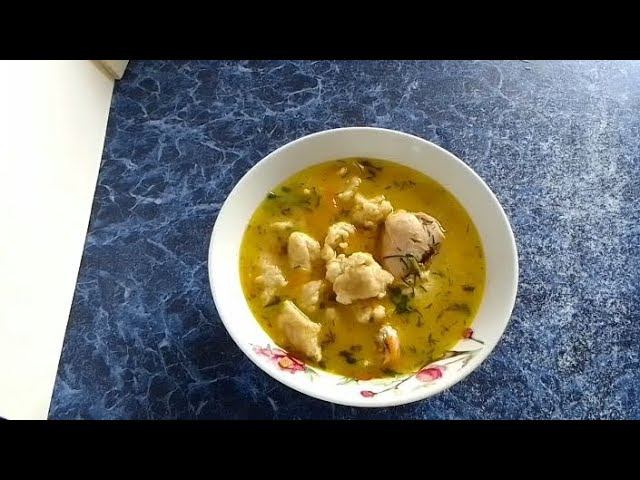 Суп с галушками и плавленым сыром смотреть онлайн