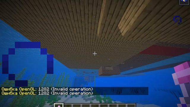Minecraft. Построила корабль и ловлю рыбу смотреть онлайн