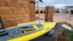 Сап сёрфинг на педальной доске !!!