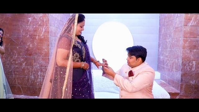 Dheeraj + Himani l Ring Ceremoney Highlight l Sai Art Studio l Raju Sharma смотреть онлайн