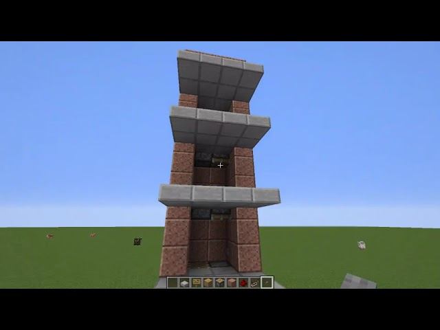 КАК СДЕЛАТЬ МНОГОЭТАЖНЫЙ ЛИФТ В МАЙНКРАФТ 1.9 смотреть онлайн