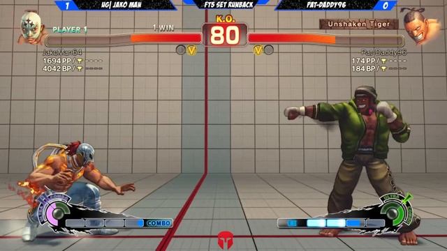SF6 X USF4 Fight Club - UG| Jako Man VS Pat-Daddy96 FT5 Set Runback (Boo This Man 3-0) смотреть онлайн