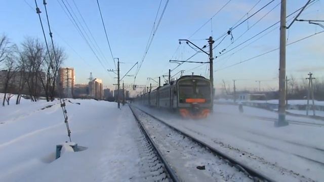 Электропоезд ЭД4М-0213 смотреть онлайн