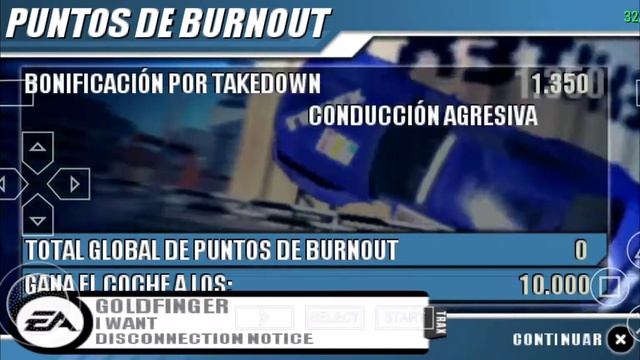 Burnout Leyends PPSSPP emu смотреть онлайн