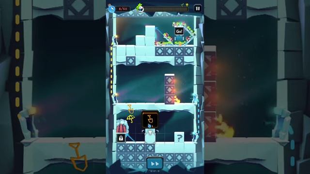 Lemmings. World 14 - Ice Sculpture. Level W 67-8. Walkthrough. смотреть онлайн