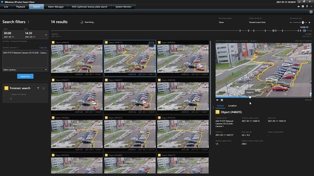 Streamline search for events of interest in a scene: AXIS Optimizer forensic search смотреть онлайн