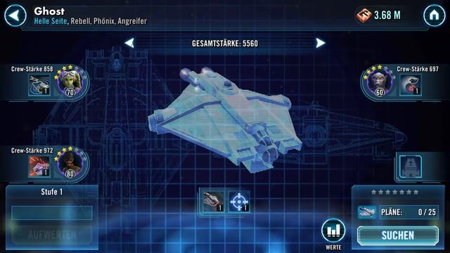 Star Wars - Galaxy of Heroes - Phantom II und Ghost Raumschiffe - Vorstellung смотреть онлайн