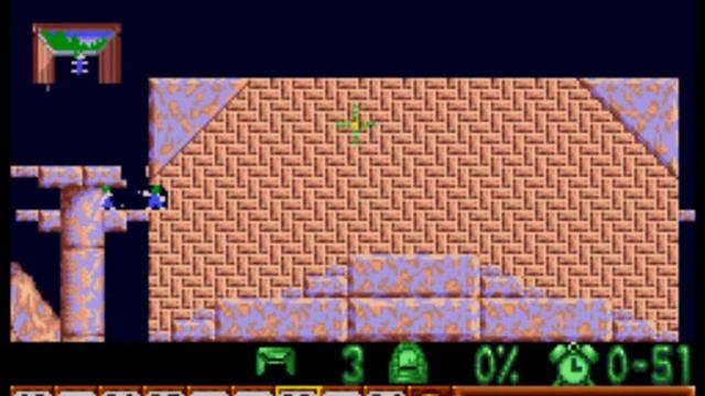 Lemmings Talkthrough 027 - Building Space смотреть онлайн