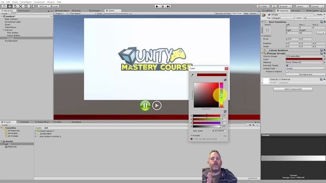 Unity Video Player with Time Scrub and Controls смотреть онлайн