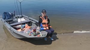 Лодка Swimmer 370, первый спуск, рыбалка