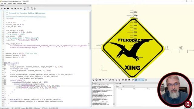 3D Printing: OpenScad Dinosaur Magnets смотреть онлайн