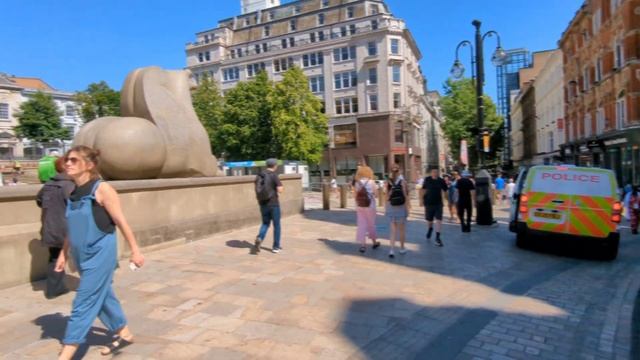 🇬🇧Birmingham Commonwealth Games🏟️2022 Mechanical Bull🐂, City Centre & Perry The Bull 4K Tour🇬🇧 смотреть онлайн