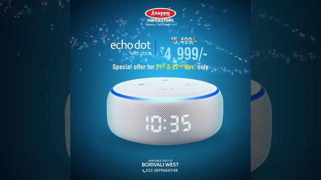 Echo Dot | Echo Dot With Clock | Echo Dot review: Bigger, better, still 50 bucks | Anupam Superstor смотреть онлайн