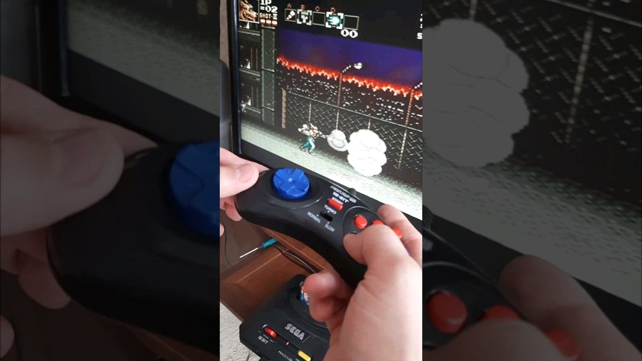 Мега урон волка в Contra Hard Corpse #dendy #денди #16bit #megadrive #sega #shotrs #игры #ретро смотреть онлайн