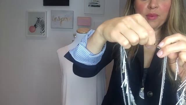 Stella & Dot's Freya Fringe Necklace смотреть онлайн