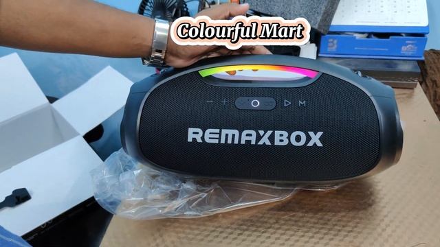 Remax RB-M73 Remax Drumbox Unboxing Review #remax #bluetoothspeaker  #drumbox