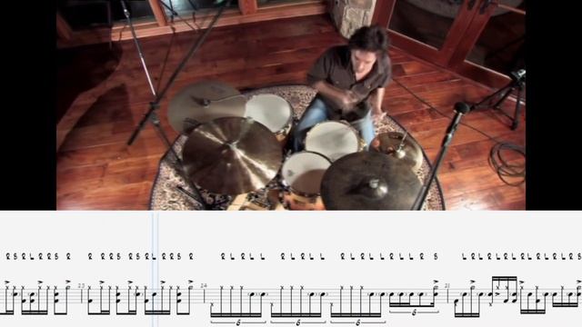 Todd Sucherman - A funky Disco Groove | Drum Transcription | PDF смотреть онлайн