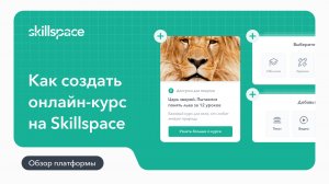 Как создать и настроить онлайн-курс на LMS-платформе Skillspace