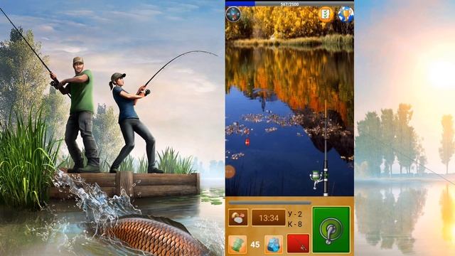 Я порвал всю леску! Рыбалка для друзей #10! смотреть онлайн