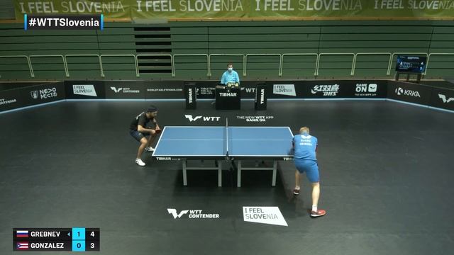 Maksim Grebenv vs Daniel Gonzalez | WTT Contender Laško 2021 | MS | Qual смотреть онлайн