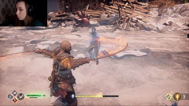 Прохождение God of War 2018. Часть #21. Чрево зверя смотреть онлайн