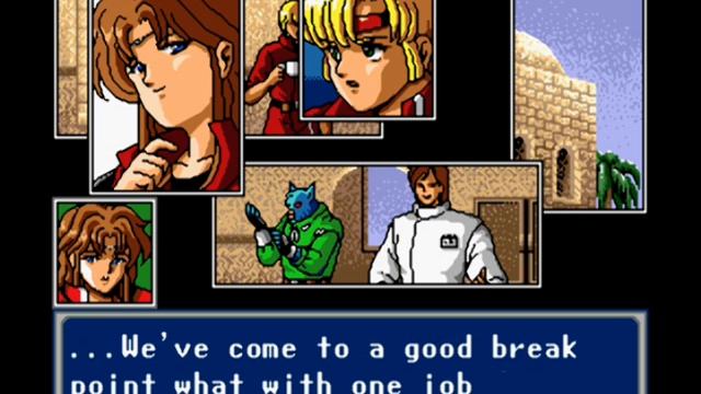 Phantasy Star IV (SG) Alshline and the town of Zema (2) смотреть онлайн