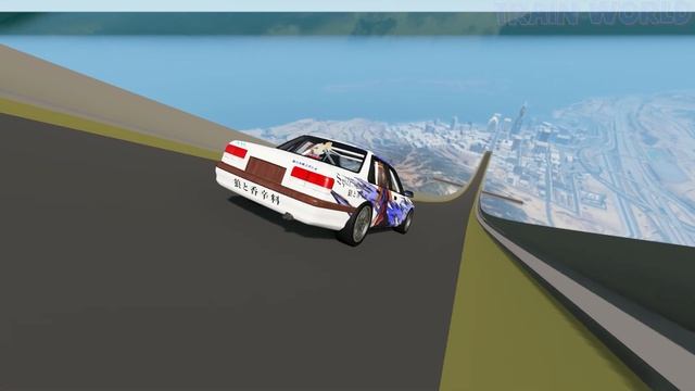 Fall In City Captured Crying Head | BeamngDrive | TrainWorld