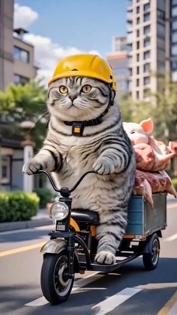 Кот сам готовит себе еду смотреть онлайн