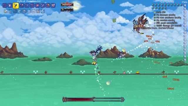 Terraria Calamity Infernum 1.9, Old Duke, Mage смотреть онлайн