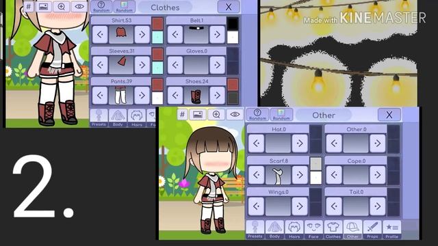 7 идей для нарядов ос /gacha life /Milk chokolate♥️ смотреть онлайн