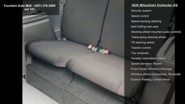 2020 Mitsubishi Outlander ES - Fountain Auto Mall - Orlan... смотреть онлайн