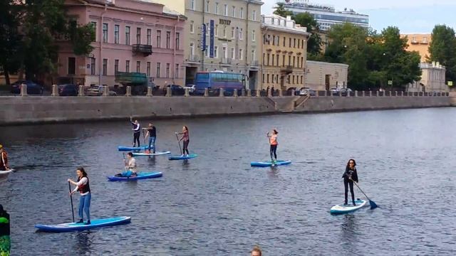 САП В ПИТЕРЕ СЁРФИНГ SUP SPB смотреть онлайн