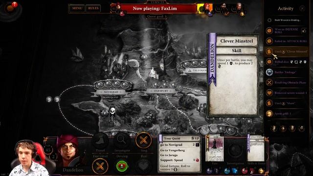 Witcher adventure boardgame S02E07 with BuddWeaver, Taiidan Triikor and FaxLim смотреть онлайн