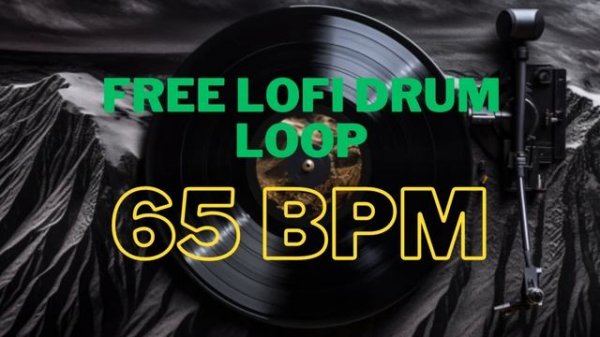 Free LoFi Drum Loop 65bpm