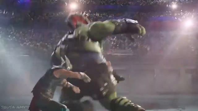 Thor Ragnarok [thor Vs Hulk] AMV (imagine Dragons)