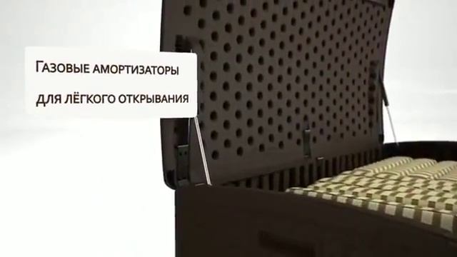 Пластиковый сундук "Kennedy" SunCast смотреть онлайн