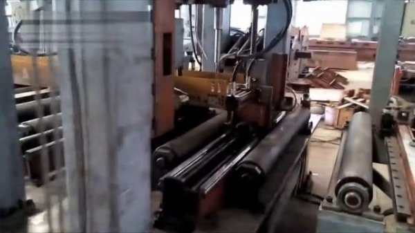 Станок с ЧПУ для рассверливания отверстий в двутавровой балке серии SWZ