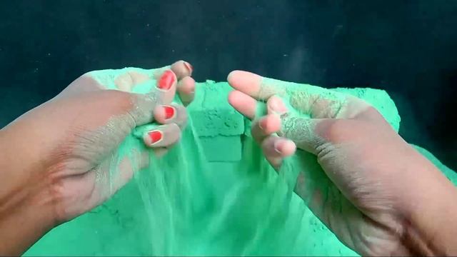 Neon green bars 💚crush super soft crispy Crumbling 😍|Satisfying video|Babys Twins Asmr смотреть онлайн