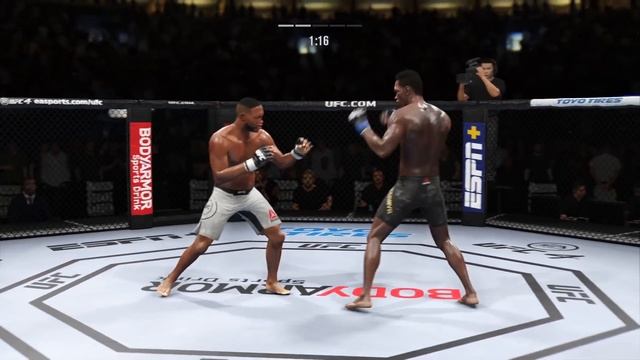 Israel Adesanya vs. Roy Jones Jr. Full Fight - EA Sports UFC 4 смотреть онлайн