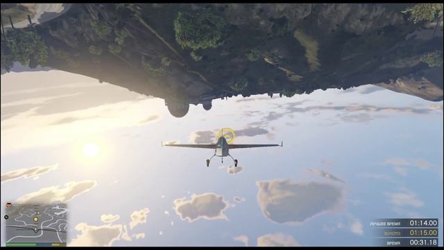 Grand Theft Auto V аэробатика " Полет над Вайнвудом " смотреть онлайн