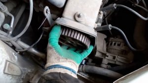 смена ремня грм на ладе гранте 8 клапанов часть 1 расборка