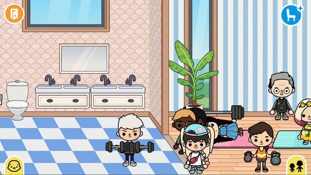 😄Уэнсдей и Энид 🌞 Летний лагерь. 2 серия. Toca World🌴 смотреть онлайн