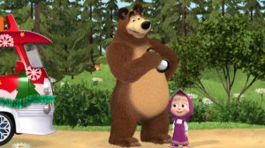 Маша и Медведь пиццерия