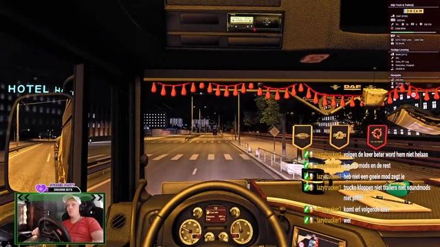 (NL) Met de DAF XF 105 op pad Euro Truck Simulator 2 ProMods (live) смотреть онлайн