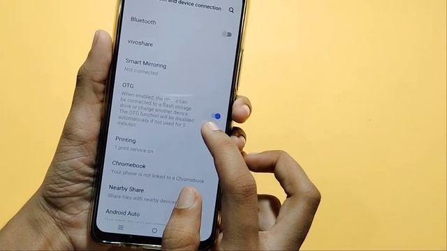 Vivo V21 Neon Spark OTG connection setting | How to on otg connection | use otg connection смотреть онлайн
