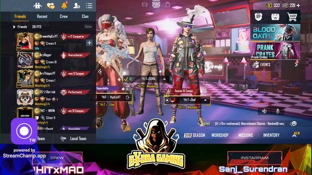 HYDRA IS LIVE! | T1 SCRIMS | ROAD TO 350 SUBS смотреть онлайн