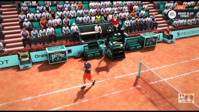 GRAND SLAM TENNIS 2 EA SPORTS FADES & FANTASY CLASSICS SUPERSTAR LEVEL Roger Federer X Andy Murray смотреть онлайн