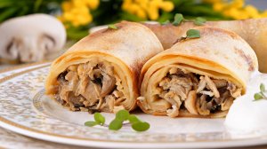 🥞Ай, да блинчики! Вкуснейшие Блинчики с Курицей и Грибами “Щедрая Масленица”🥞