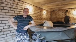 Наша новая лодка из ПНД Swimmer 370.