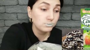 cr: VlogMartaRiva/#mukbang #глина #мел